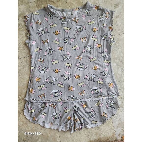 çTom and Jerry pajama short set - Picture 1 of 6